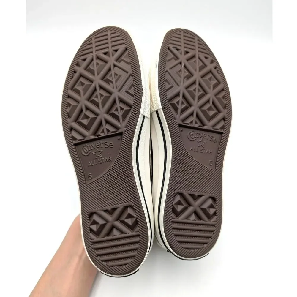 Converse Chuck 70 Lace-Up Sneaker Shoes Unisex Off White Size US W8/M6 EU39 - Picture 8 of 11